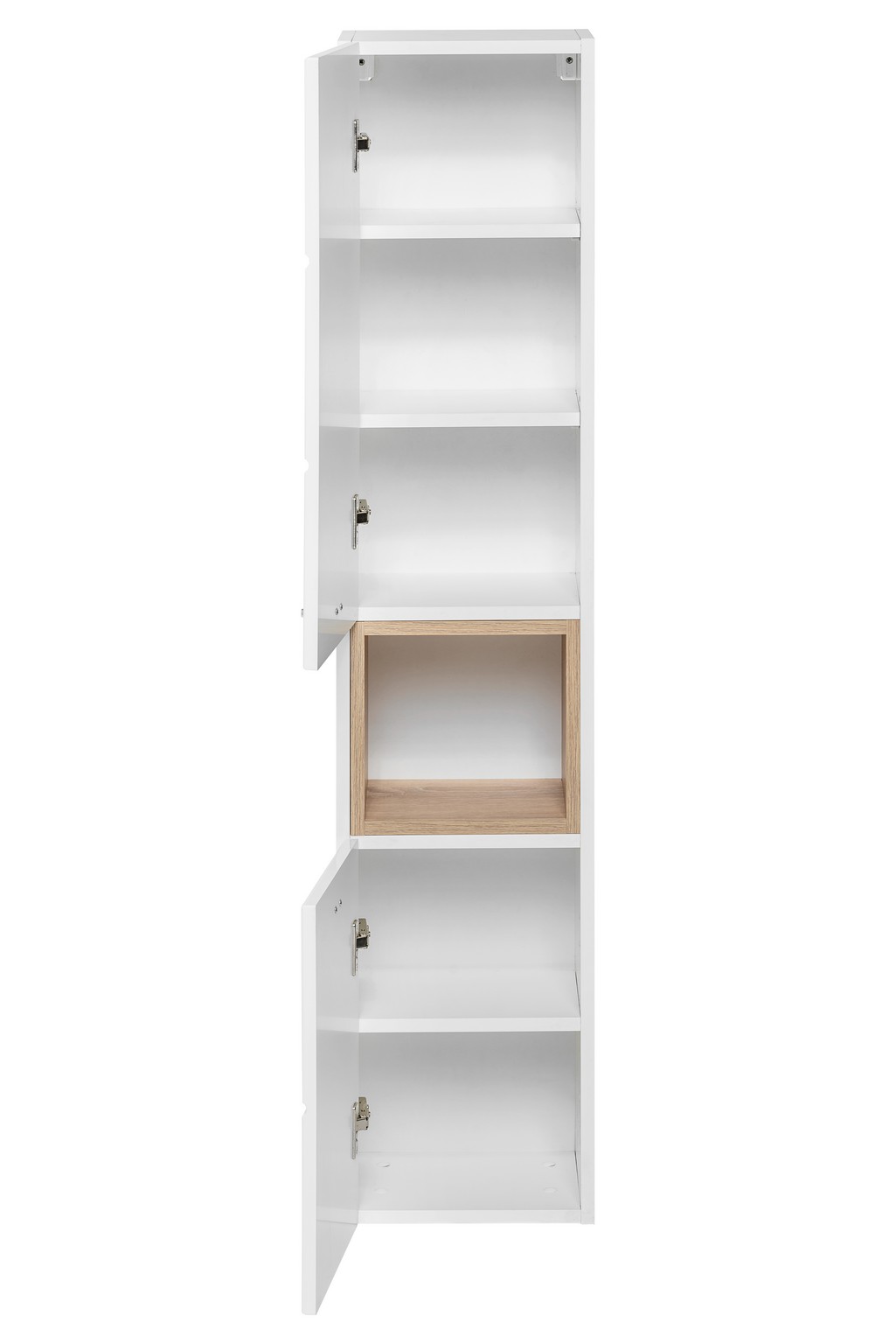 commad - Finka 800 -2D Biela kúpeľňová skrinka