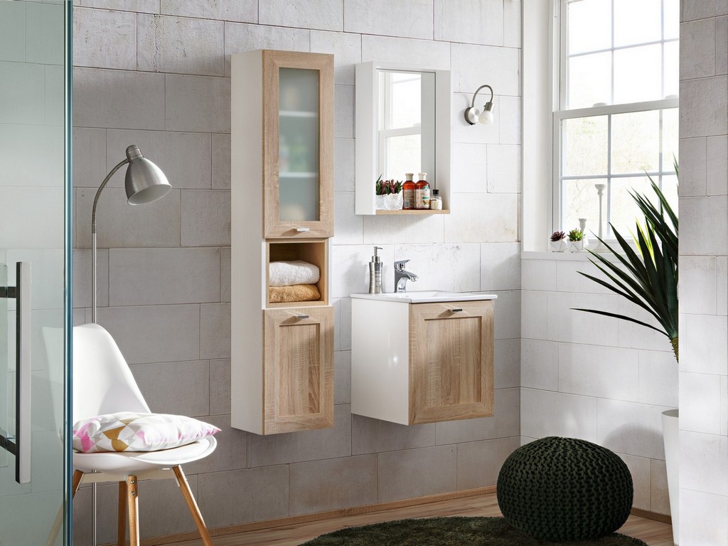 commad - Finka 800- 2D Sonoma kúpeľňová skrinka