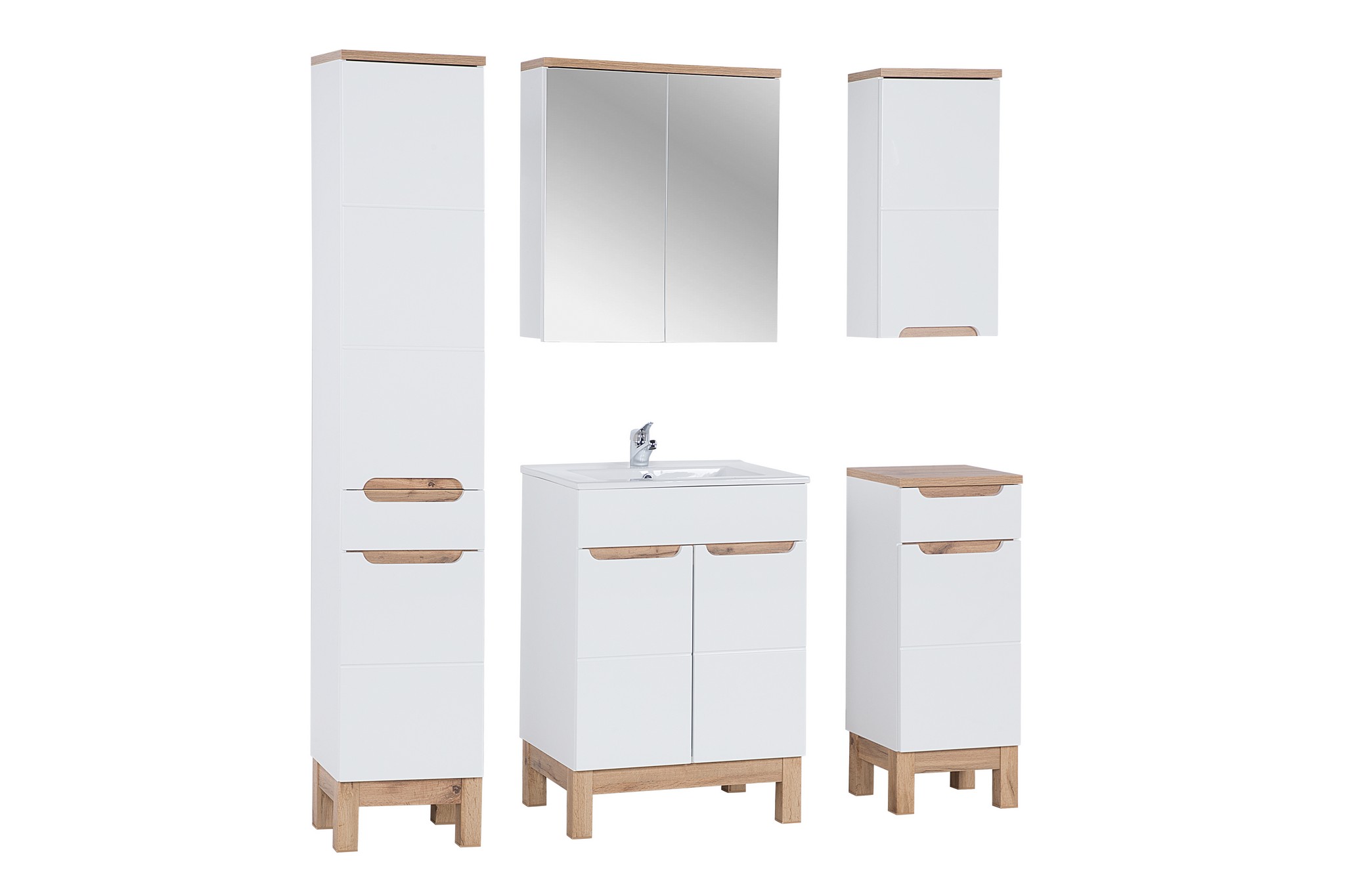 commad - BALI WHITE 810 FSC kúpeľňová skrinka