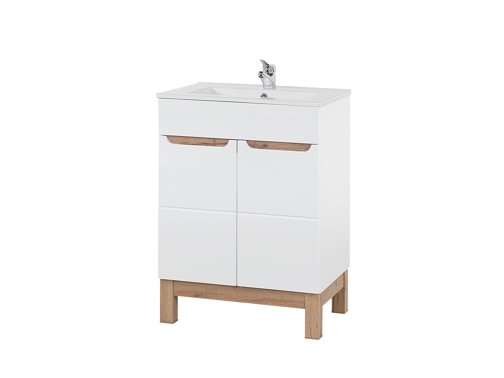 commad - BALI WHITE 820 -60 CM FSC kúpeľňová skrinka