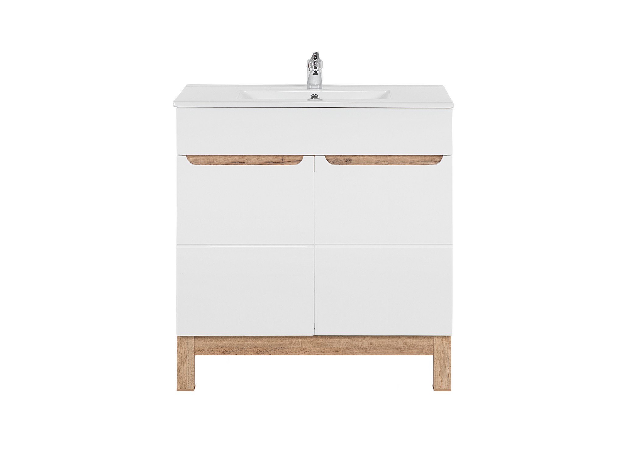 commad - BALI WHITE 821 -80 CM FSC kúpeľňová skrinka