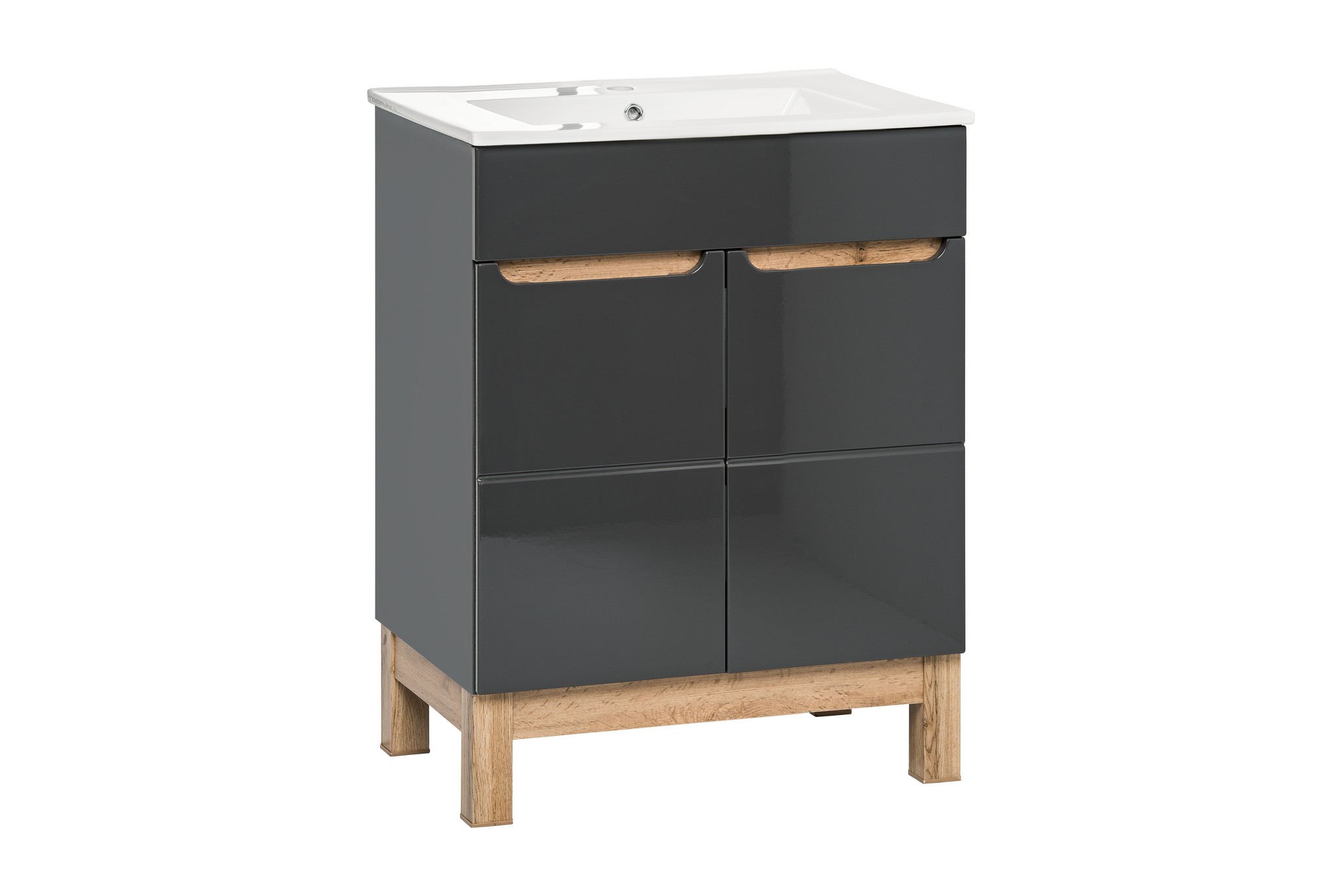 commad - BALI GRAFIT 820 -60D FSC kúpeľňová skrinka