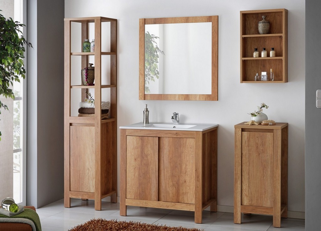 commad - Classic 841- 80 CM FSC Dub Country zrkadlo