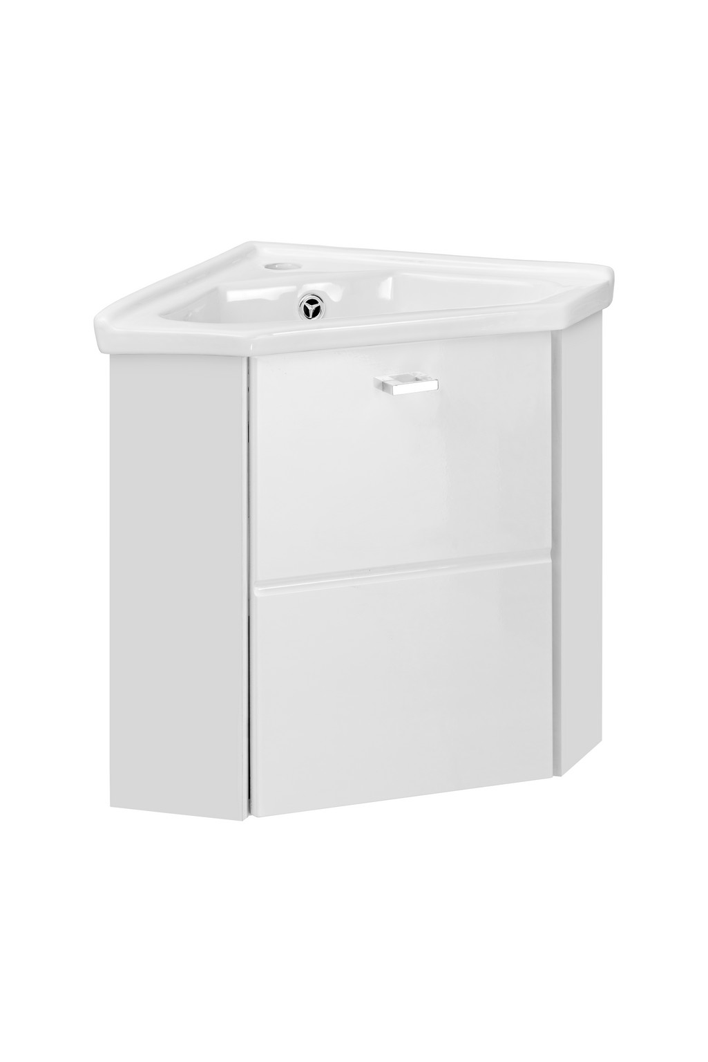 commad - Finka 824 -9068CORNE FSC Biela kúpeľňová skrinka